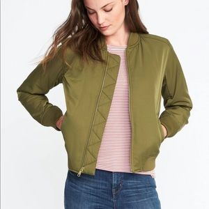 Old Navy Satin Bomber Jacket